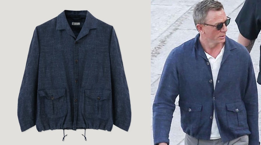 Daniel Craig James Bond No Time To Die Connolly Giubbino Jacket