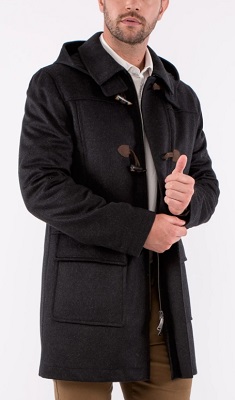 men's classic duffle coat