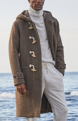 men's contemporary duffle coat