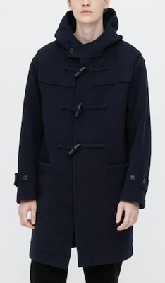 affordable men's duffle coat