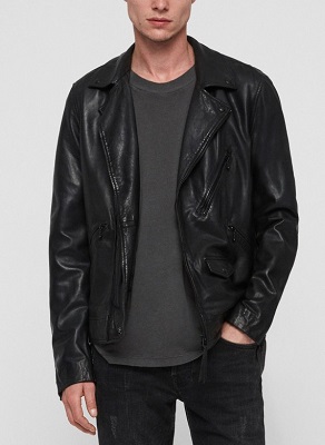 The Black Leather Double Rider Motorcycle Jacket - Iconic Alternatives