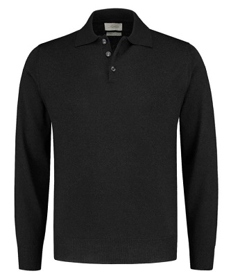 Sean Connery James Bond Thunderball black polo sweater alternative