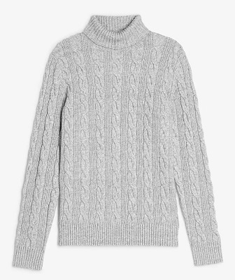 Men's White Turtleneck Sweaters - Express