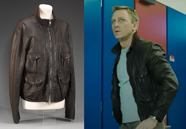 Daniel Craig James Bond Casino Royale Leather Jacket 