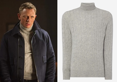 James Bond SPECTRE N.Peal Roll Neck Sweater