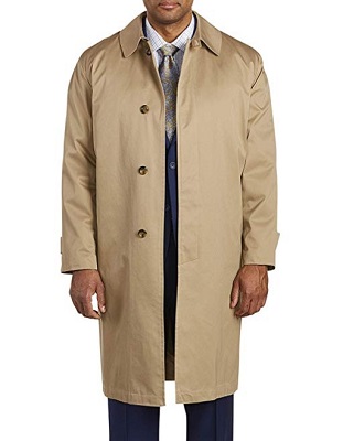 Don Draper Mad Men style mac trench coat