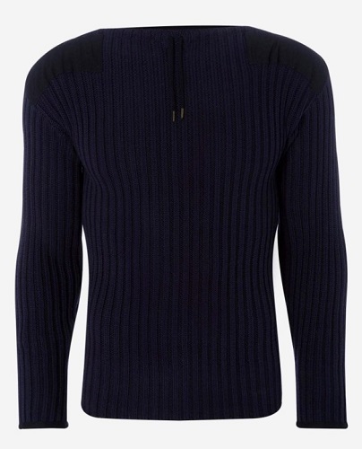 Womens Cotton Ribbed Crew Neck Jumper – Paul James Knitwear