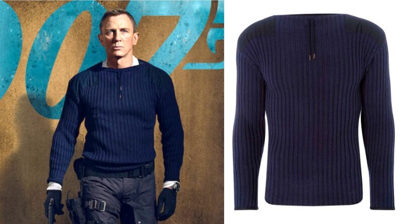 The James Bond No Time To Die Commando Sweater - Iconic Alternatives