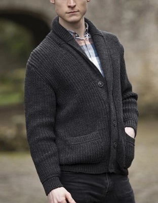 Daniel Craig grey shawl collar cardigan affordable alternatives