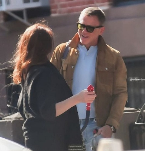 Tom Ford Suede Trucker Jacket Daniel Craig