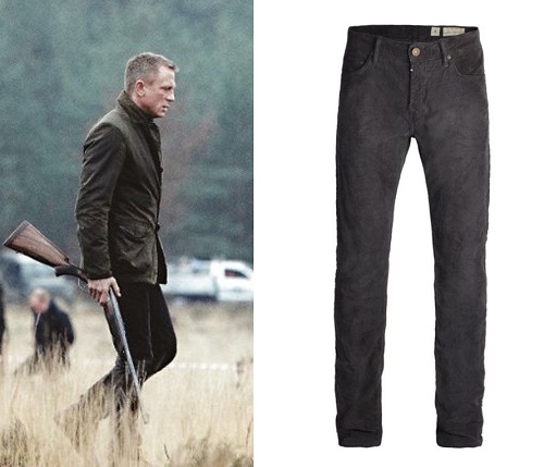 James Bond Skyfall All Saints Iggy Corduroy Jeans