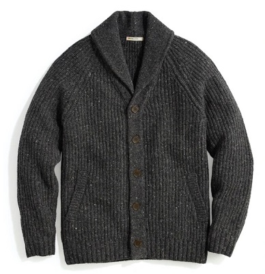 Daniel Craig grey shawl collar cardigan affordable alternatives