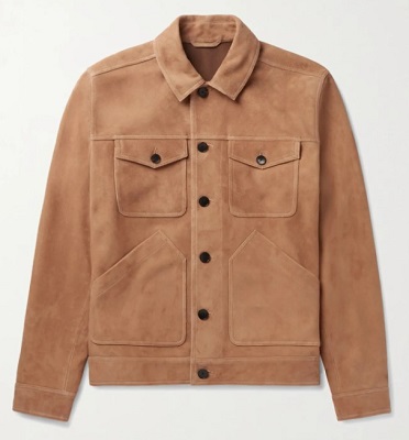 Suede Trucker Jacket Daniel Craig Style alternative