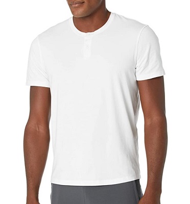 James Bond No Time To Die short sleeve henley budget style