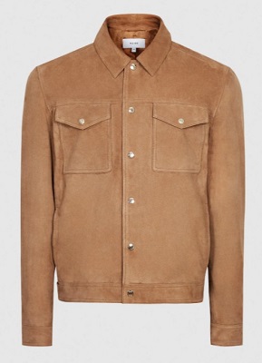 Suede Trucker Jacket Daniel Craig Style alternative