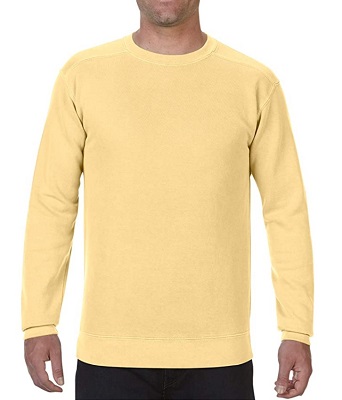 affordable Steve McQueen yellow sweatshirt
