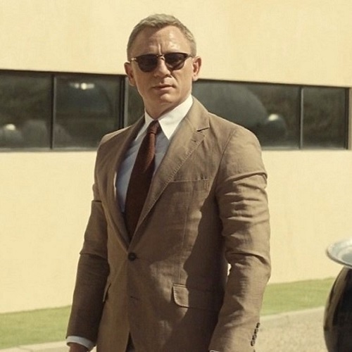 Daniel Craig James Bond SPECTRE Brunello Cucinelli Linen Blend Blazer