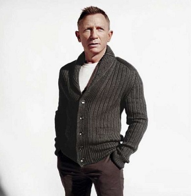 Daniel Craig Tom Ford Cardigan Greg Williams