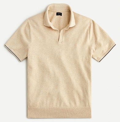 Steve McQueen style retro polo