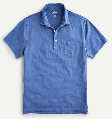 Steve McQueen style blue polo affordable alternative