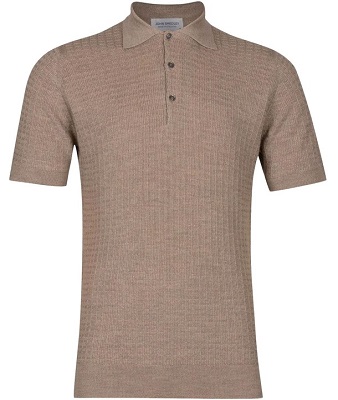 Johan Nude Polo Shirt - Mens Slim Fit Polo Shirt