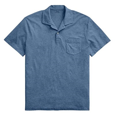 Steve McQueen style blue polo affordable alternative