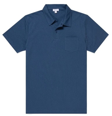 Steve McQueen style blue polo affordable alternative