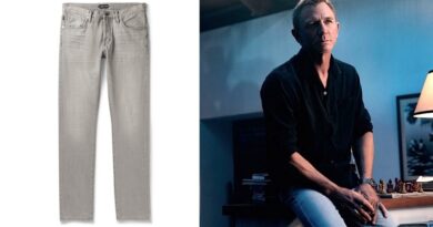 4 ways to wear the James Bond No Time To Die grey jeans