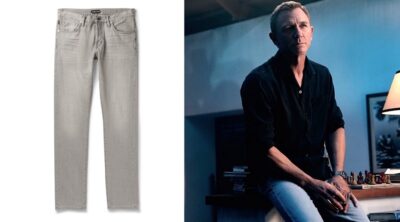 4 ways to wear the James Bond No Time To Die grey jeans