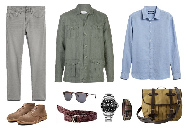 How to wear the James Bond No Time To Die grey jeans