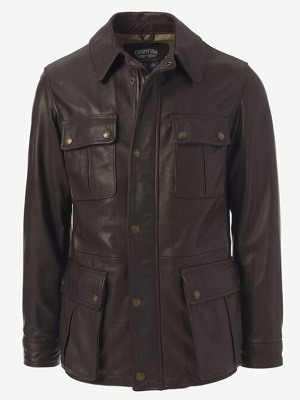 Pierce Brosnan James Bond Tomorrow Never Dies leather jacket budget alternative