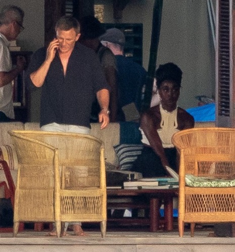 Daniel Craig No Time To Die Jamaica House set