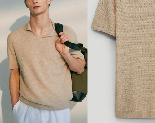 Steve McQueen knit polo affordable alternative