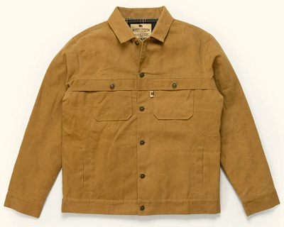 Laramie Waxed Canvas Trucker | Tobacco Tan