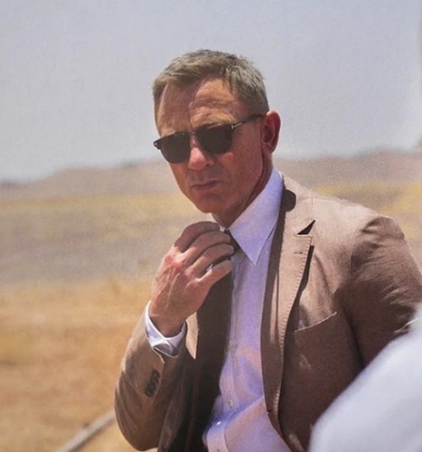 Daniel Craig James Bond SPECTRE Linen Blazer
