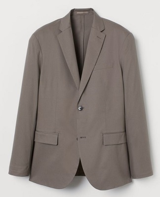 H&M LIMITED EDITION Wool Taupe Coat In Italian Wool Size XL Retail: $149.00