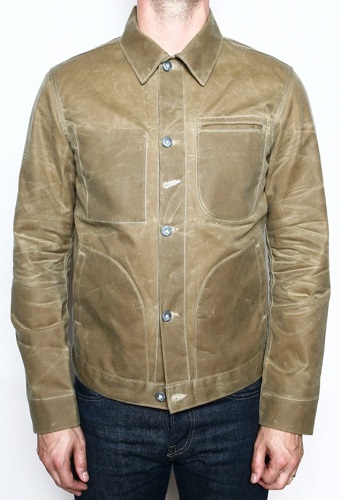 The Laramie Waxed Canvas Trucker Jacket