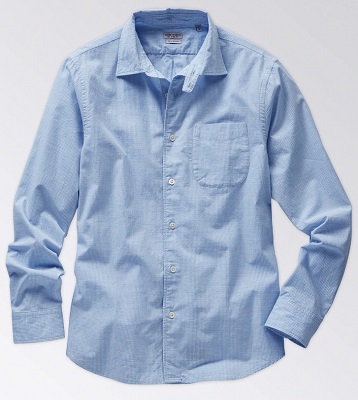 Faherty Brand Short Sleeve Reverse Print Coast Shirt