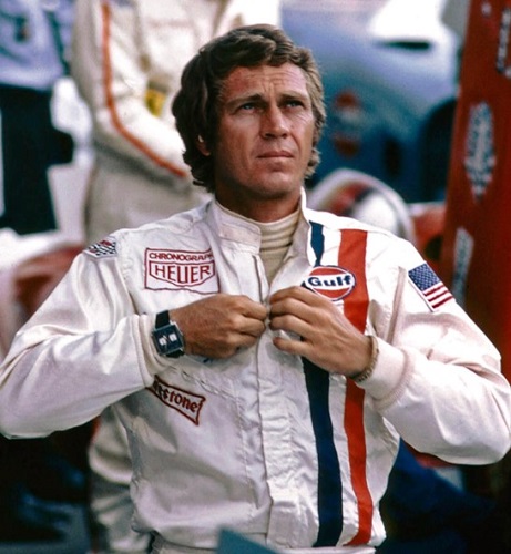 Steve McQueen Le Mans TAG Heuer Monaco watch