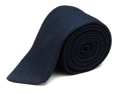 James Bond Navy Grenadine Tie