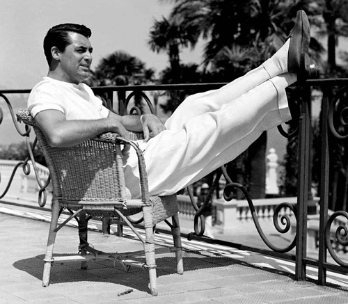 Style Icon Cary Grant casual