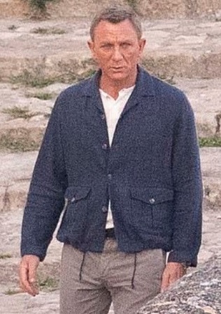 Daniel Craig James Bond No Time To Die Matera Jacket