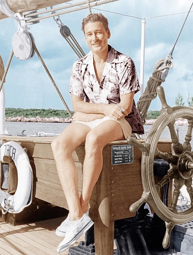Menswear Summer Style Icon Golden Age of Hollywood Errol Flynn