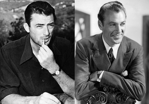 Gregory Peck Gary Cooper classic Hollywood