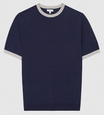 Farro Long Sleeve Top Navy