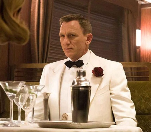 Daniel Craig James Bond SPECTRE White Dinner Jacket
