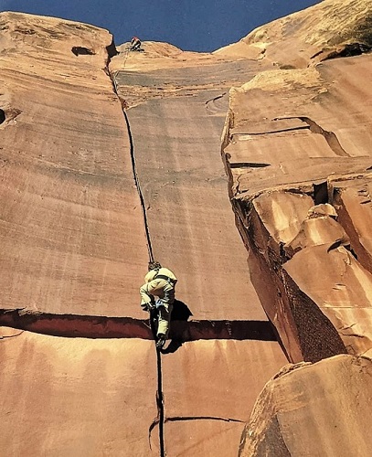 Vintage Rock Climbing photo