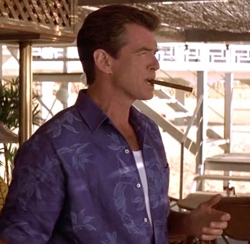 Pierce Brosnan James Bond Die Another Day Cuba Cigar