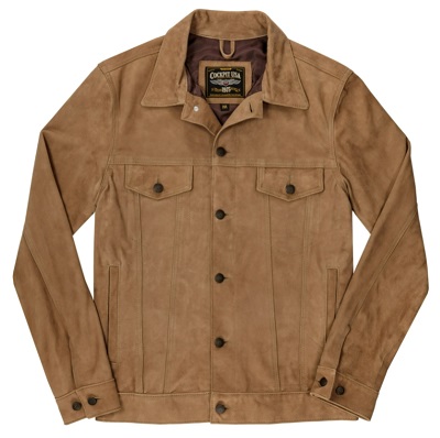 Daniel Craig suede trucker jacket alternative