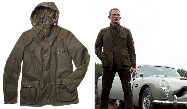 Bond skyfall barbour jacket on sale